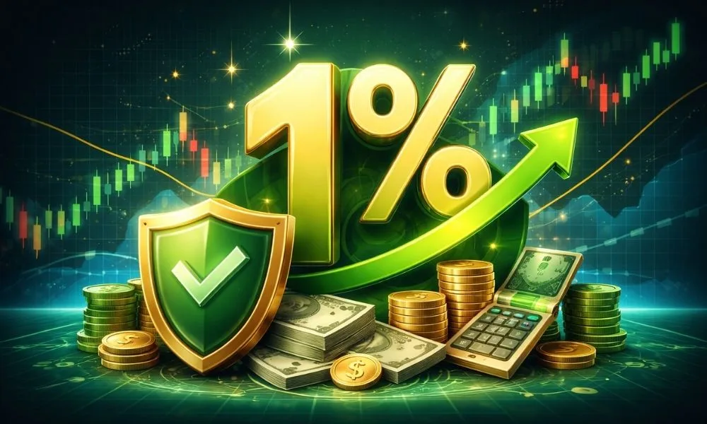 قانون یک درصد در مدیریت ریسک فارکس